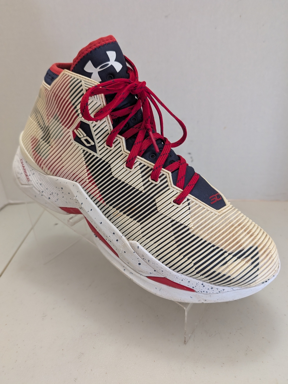 Under Armour Stephen Curry 2.5 Hoop Nation 1274425-107 Basketball Shoes Size 9.5